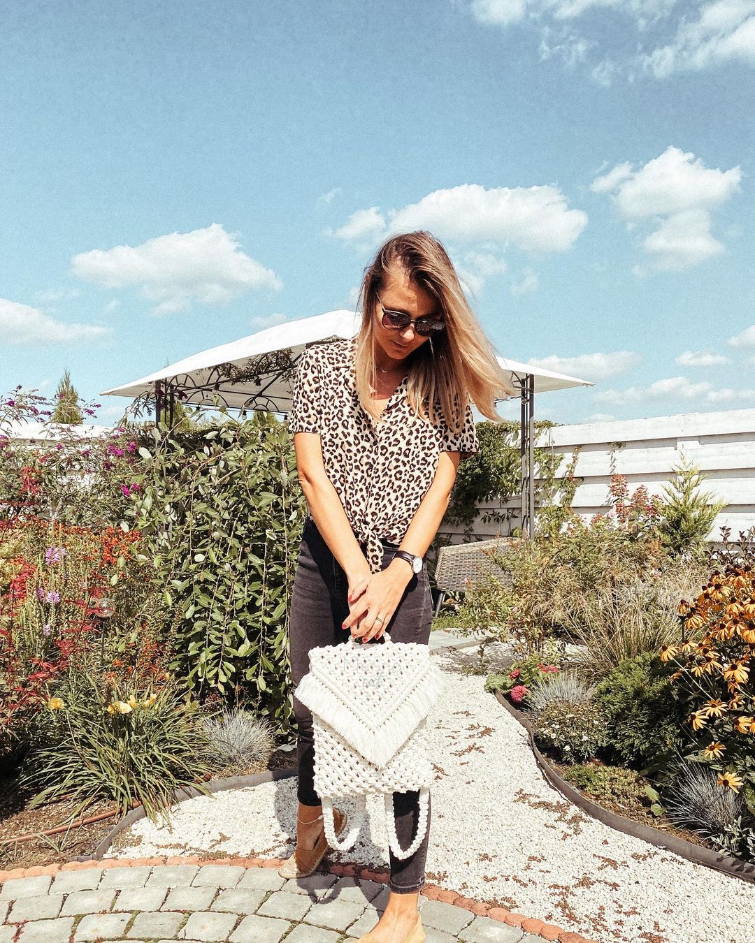 Boho Handmade Macrame Bagpack - Leechoo